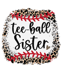 Leopard Teeball Sister Tball Mom MotherS Day Garment-Dyed Heavyweight T-Shirt