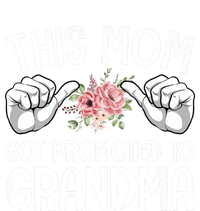 This Mom Got Promoted To Grandma Flower Art Mousepad