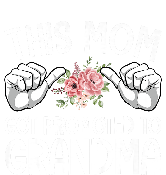 This Mom Got Promoted To Grandma Flower Art Mousepad