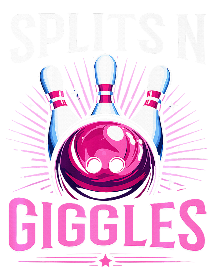 Splits N Giggles Funny Bowling Team Bowler Sports Player T-Shirt