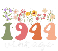 Vintage 1944 Flower 80th Birthday 80 Years Old T-Shirt