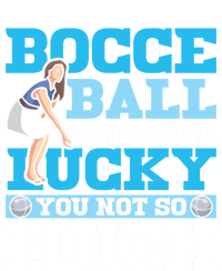 Bocce Ball Makes Me Lucky Bocce Ball Gift Zip Tote Bag