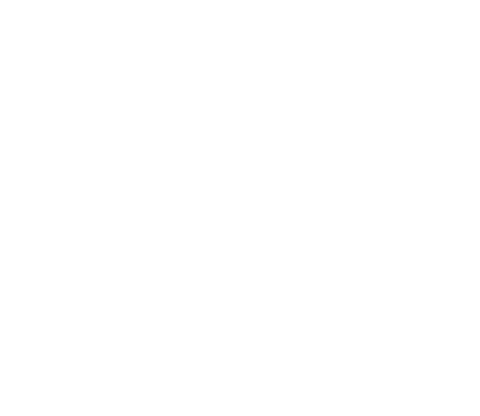 Cheer Mom Mother Cute Megaphone Funny Gift T-Shirt