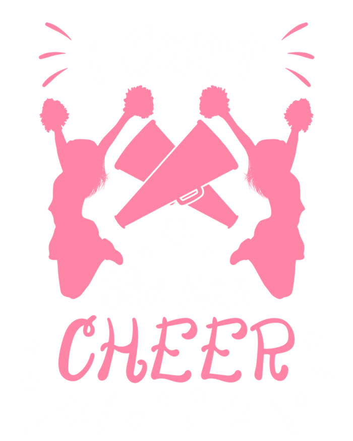 Cheerleading Cheerleader Mom Dad I CanT She Has Cheer Gift Kids Long Sleeve Shirt