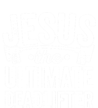 Christian Workout Gift Jesus Ultimate Deadlifter Zip Tote Bag