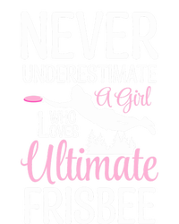 Cute Never Underestimate A Who Loves Ultimate Frisbee Gift Tank Top