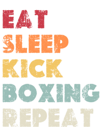 Funny Eat Sleep Kickboxing Repeat Mixed Martial Arts Cute Gift Tie-Dye T-Shirt