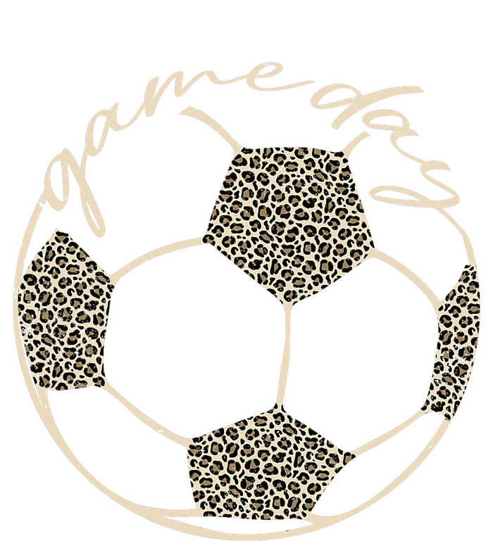 Soccer Game Day Women Leopard Cheetah Print Soccer Fan Sustainable Bucket Hat