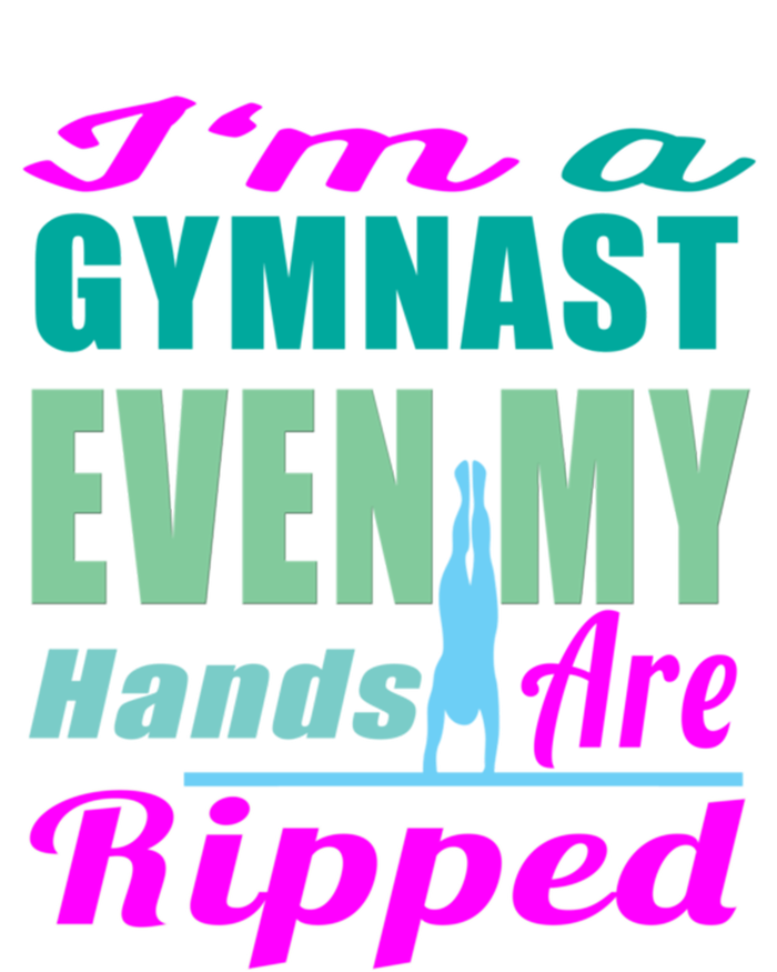 Gymnastics Gift Hands Ripped From A Bars Gift Tank Top