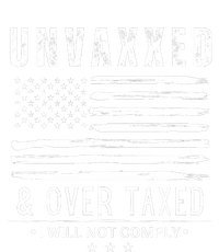 Unvaxxed And Overtaxed Metallic Star Ornament