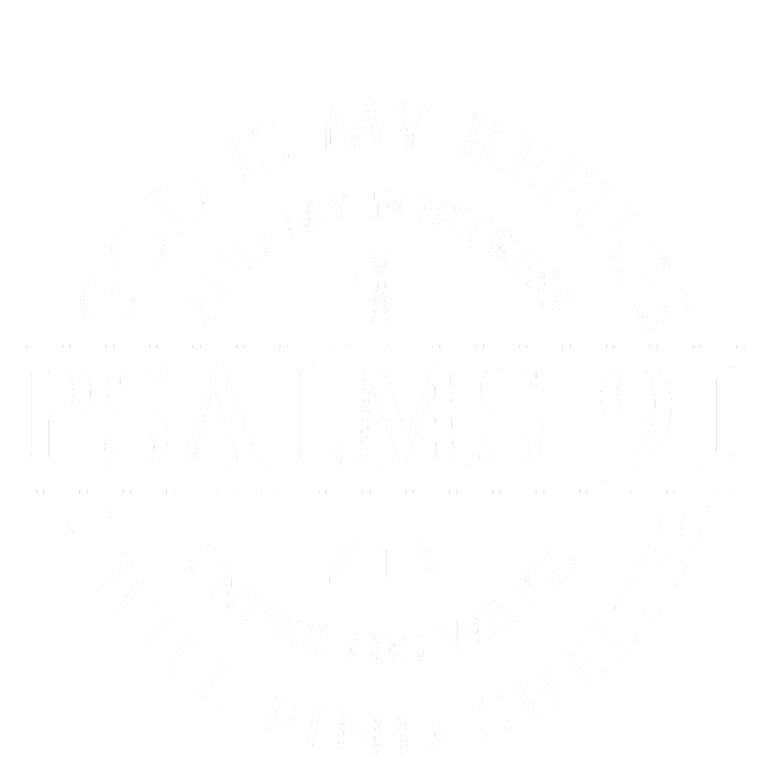 Psalm 91 My Refuge And My Fortress Kids Hoodie