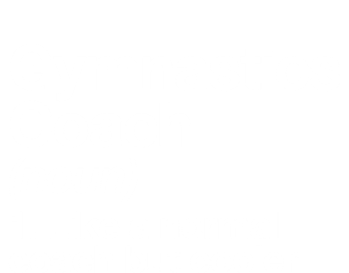 Gymnastics Coach Funny Sports Definition Trainer Instructor Cute Gift Tote Bag