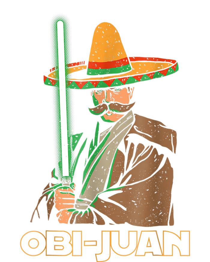 Funny Mexican Obi Juan Movie Parody Nerd Cinco De Mayo Gift Kids Long Sleeve Shirt