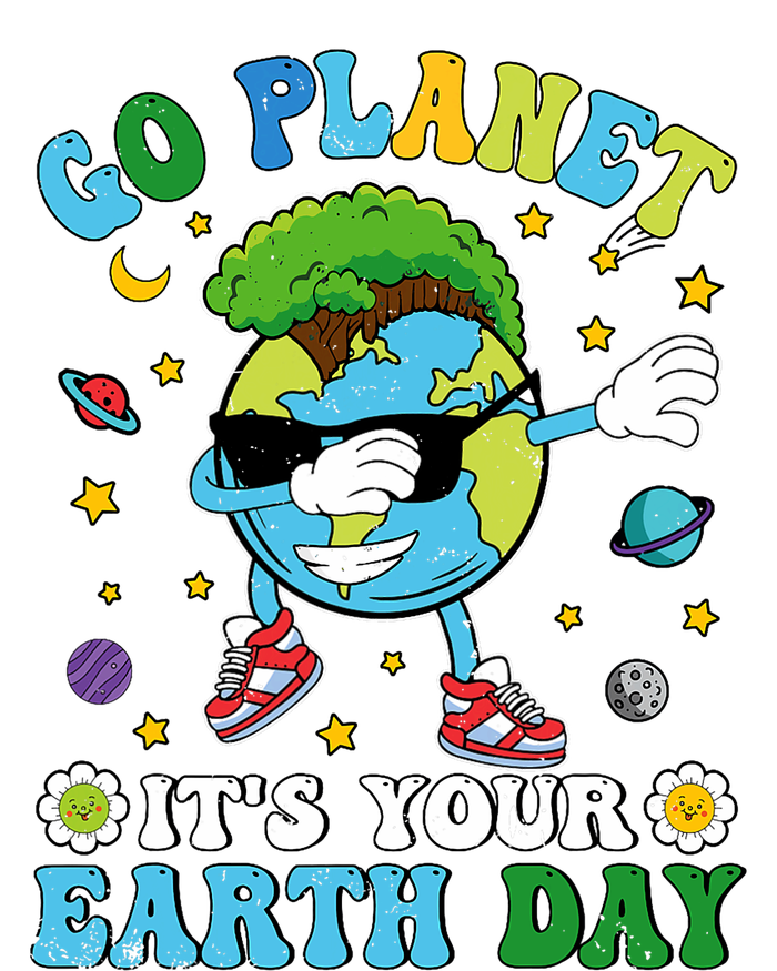 Dabbing Earth Day 2024 Groovy Go Planet ItS Your Earth Day 12 oz Stainless Steel Tumbler Cup