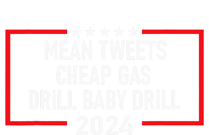 Mean Tweets Cheap Gas Drill Baby Drill 2024 Women's Fleece Hoodie