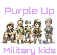 Military Purple Up For Military Kids T-Shirt