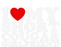 Love My Short Cougar Girlfriend I Heart My Cougar Gf Women's Flannel Pajama Set