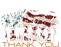 American Flag Thank You Veterans Patriotic Us T-Shirt