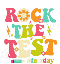 Rock The Test Testing Day Groovy Motivational Women's T-Shirt