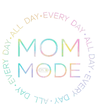 Mom Mode All Day Floral Funny Design Happy Mothers Day Mom Kids Long Sleeve Shirt