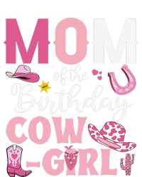 Mom Of The Birthday Cowgirl Rodeo Party Bday Girl Party 25L Jumbo Tote