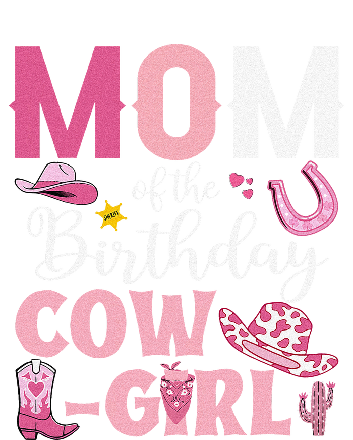 Mom Of The Birthday Cowgirl Rodeo Party Bday Girl Party 25L Jumbo Tote