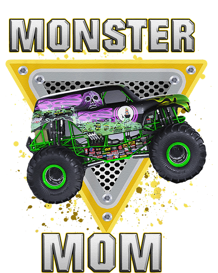 Monster Truck Mom Mothers Day Monster Truck Are My Jam Softstyle Adult Sport Polo