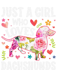 MotherS Day Just A Girl Who Loves Dachshunds T-Shirt