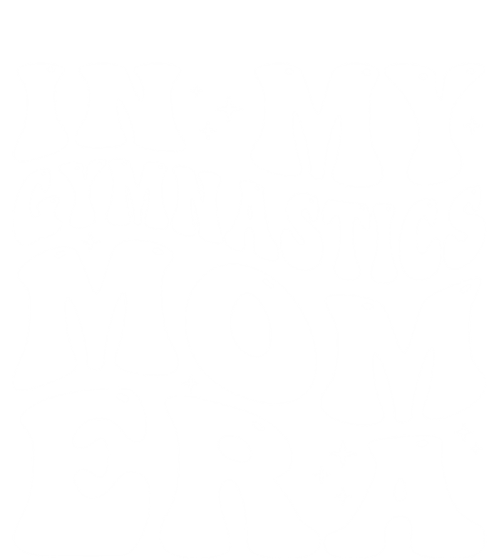 In My Gymnastics Mom Era Groovy Retro Funny Gymnastics Mom Gift Women's V-Neck T-Shirt