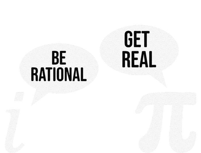 Pi Day Be Rational Get Real Funny Math Equation Teacher Nerd Women's V-Neck T-Shirt