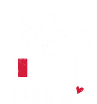 Mom Of 3 Low Battery Gift Kids Sweatshirt