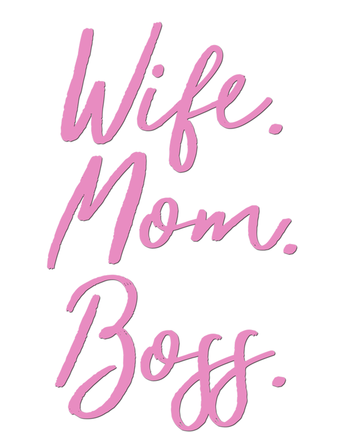 MotherS Day Gift Ideas Wife Mom Boss Gift Pink Cute T-Shirt