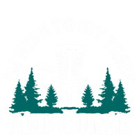 IM Here To Hit Trees And Curse Disc Golf Frisbee Cool Gift T-Shirt