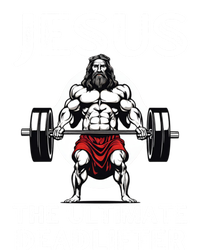 Jesus Ultimate Deadlifter Fitness Funny Weights Gym Great Gift Full Zip Hoodie