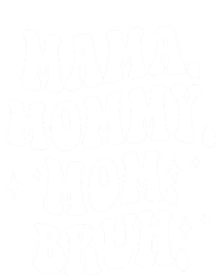 Mama Mommy Mom Bruh Funny Mom Mothers Day Gift Stripe Pom Pom Beanie