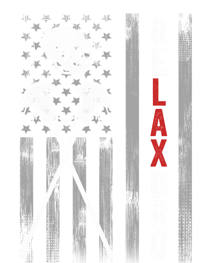 Relax Bro Lacrosse American Flag Lax Helmet Sticks Lacrosse Flexfit Unipanel Trucker Cap