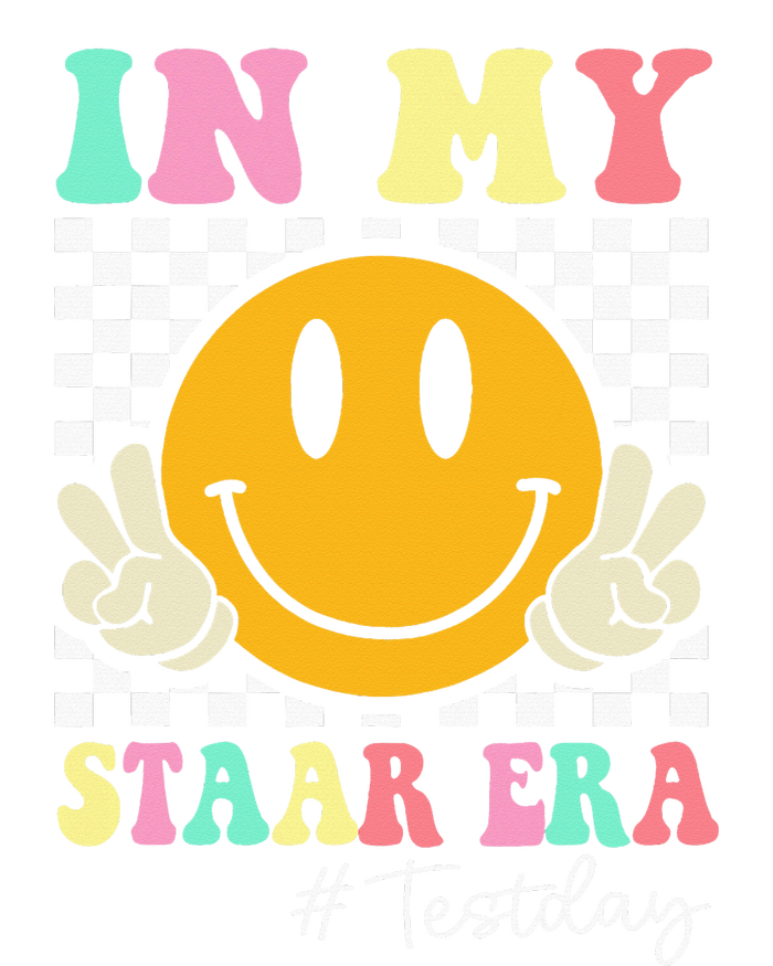 In My Staar Era Retro Smile Teacher Testing Test Day Performance Fleece Hoodie