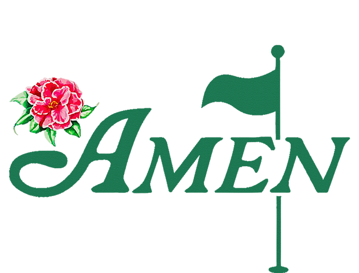 Amen Master Golf Azalea Tournament Pink Golfing Long Sleeve Shirt