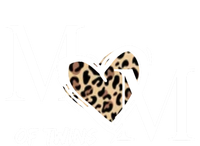 Mom Of Twins Who Loves Leopard Print Gift T-Shirt