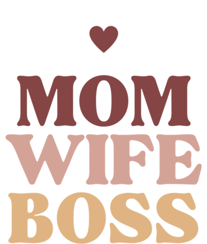 Mom Wife Boss Gift Tie Dye Hoodie