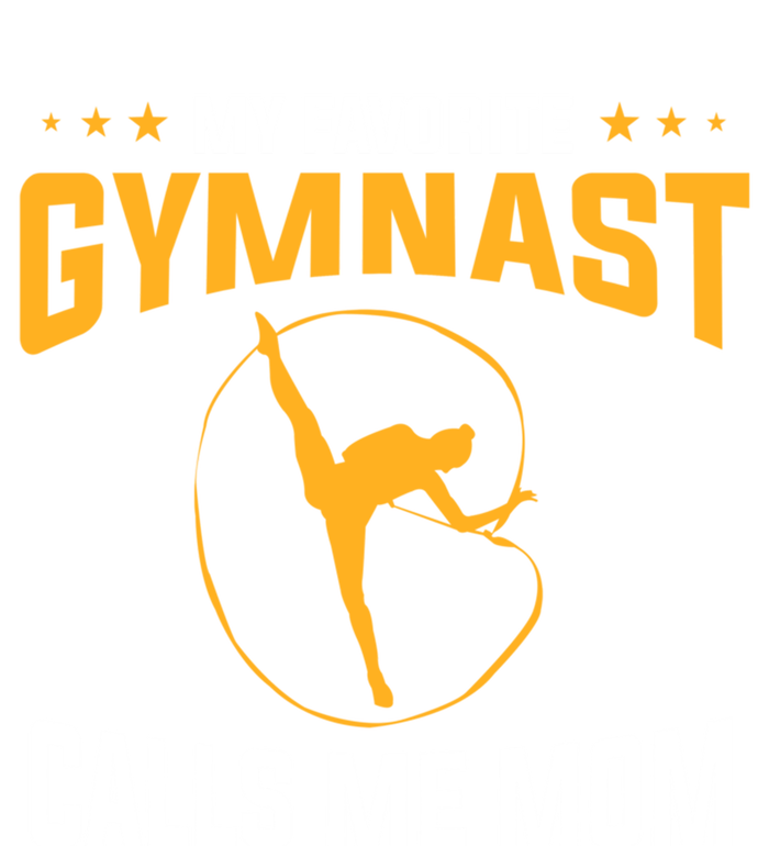 Mothers Day My Favorite Gymnast Calls Me Mom Gymnastics Cool Gift T-Shirt