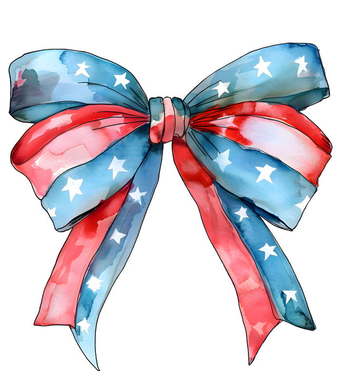 Coquette Bow 4th Of July Independence Day Tank Top