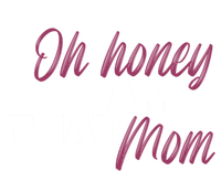 Oh Honey I Am That Mom Funny Cute Gift Women's Long Sleeve Flannel Pajama Set 