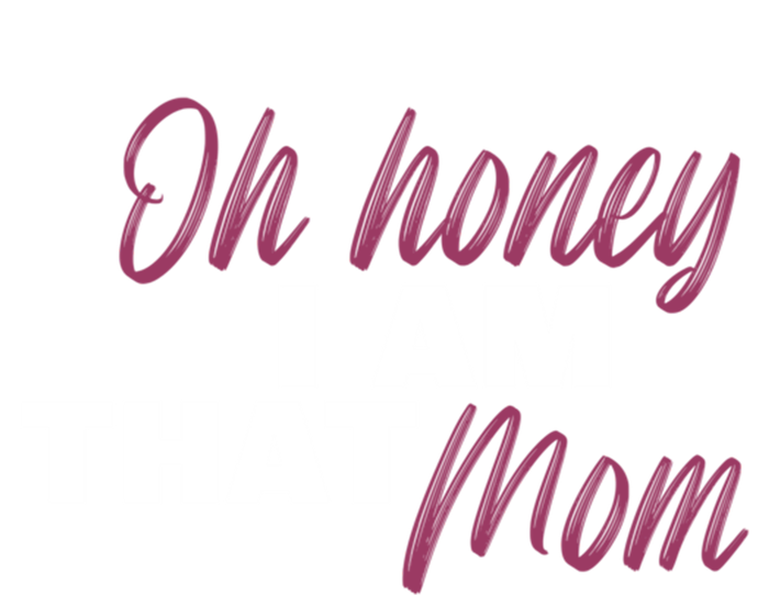 Oh Honey I Am That Mom Funny Cute Gift Women's Long Sleeve Flannel Pajama Set 