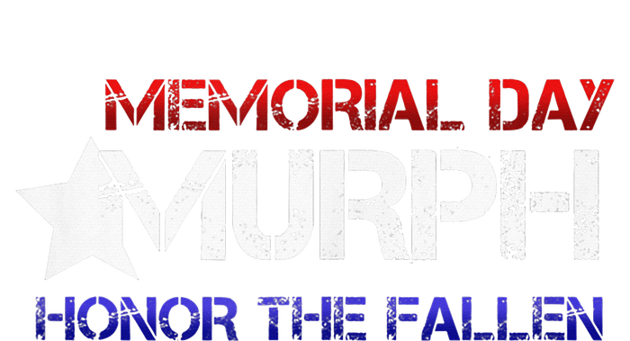 Memorial Day Murph 2024 Honor The Fallen Hooded Wearable Blanket