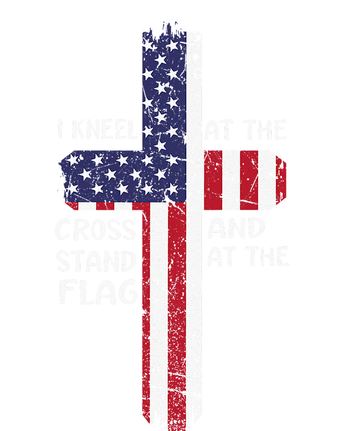 Kneel Cross At The Cross Memorial Day Never Forget T-Shirt