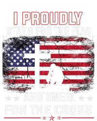 I Proudly Stand For The Flag And Kneel For The Cross Pajama Set