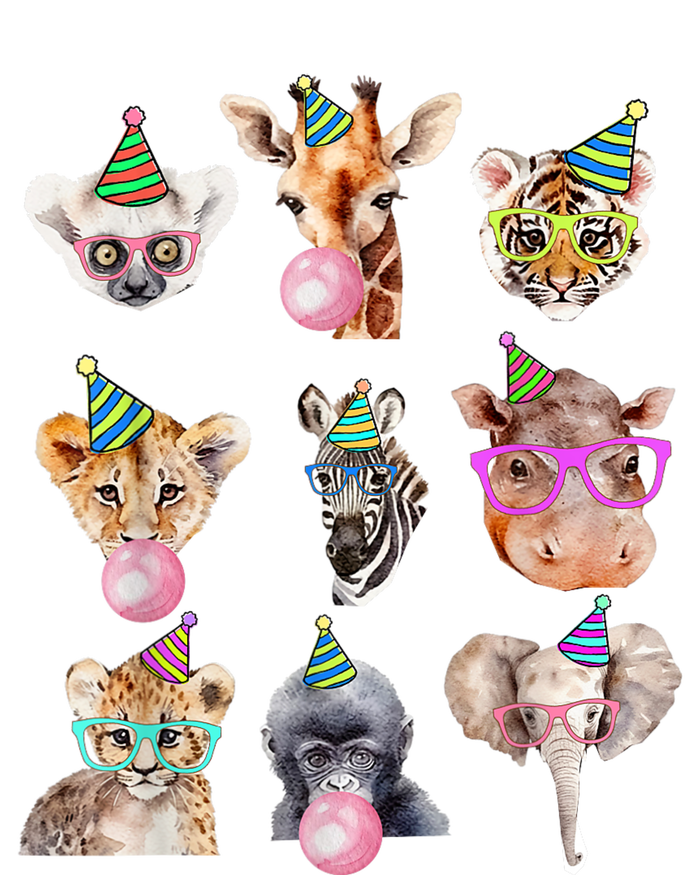 Zoo Animals Wildlife Birthday Party Zoo Day Animals T-Shirt