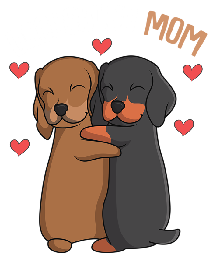 Funny Dachshund Mom Weenie Gift T-Shirt