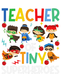 Teacher Of Tiny Superheroes Funny Teach 100th Day Of School T-Shirt